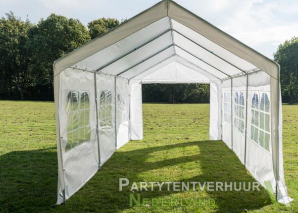 Partytent 3x6 meter open huren - Partytentverhuur Dordrecht